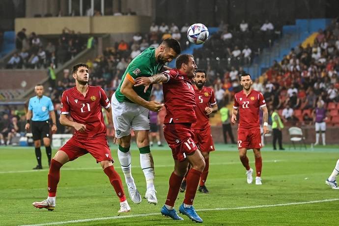 Ireland vs Armenia (01:45 – 28/09) | Xem lại trận đấu
