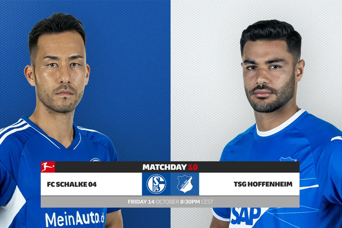 Schalke 04 vs Hoffenheim (01:30 – 15/10) | Xem lại trận đấu
