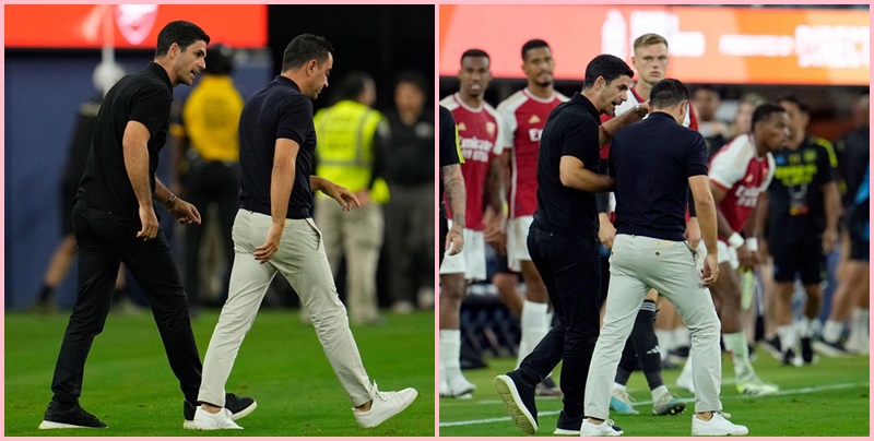Xavi không hài lòng với phong cách của Arsenal Xavi không hài lòng với phong cách của Arsenal