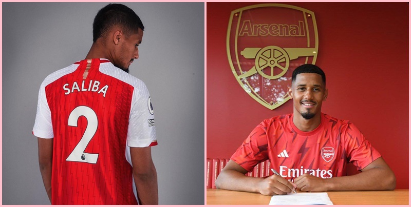 William Saliba sẽ là chủ nhân mới của chiếc áo số 2 ở mùa giải tới. William Saliba sẽ là chủ nhân mới của chiếc áo số 2 ở mùa giải tới.
